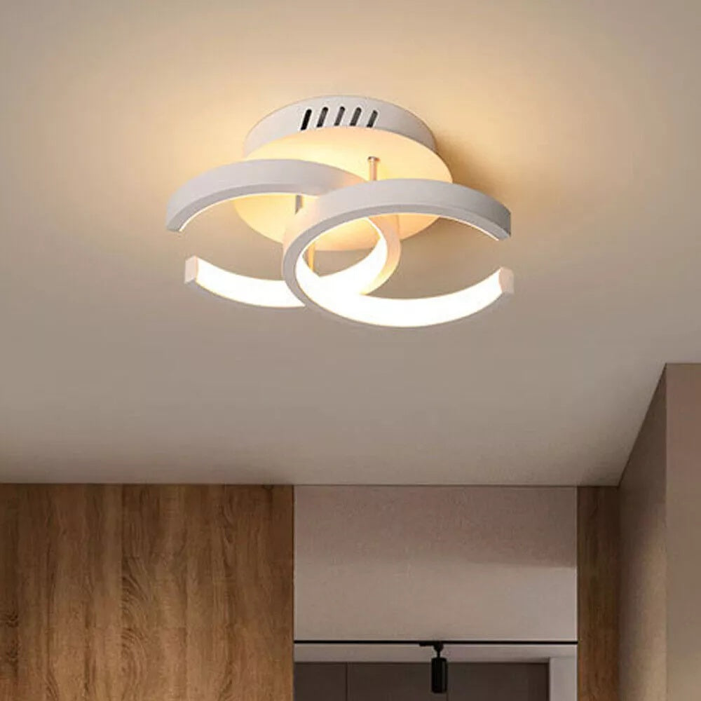 Dimmbar 3-Farbige Decken-Lampe LED Deckenleuchte Wohnzimmer Kuchen Flur Eingang