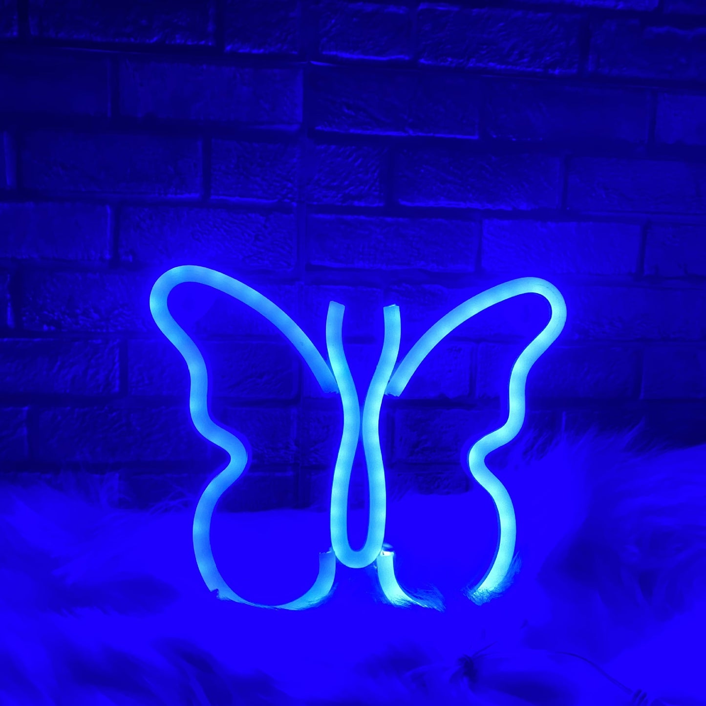 LED Neon Butterfly Interior Decoration Night Light Atmosphere Light