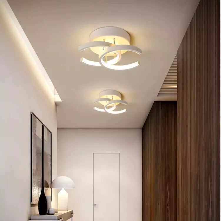 Dimmbar 3-Farbige Decken-Lampe LED Deckenleuchte Wohnzimmer Kuchen Flur Eingang