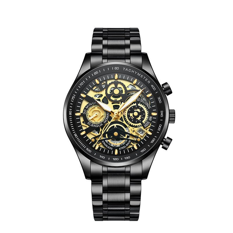 Multifunctional Skeleton Mechanical Design Watch
