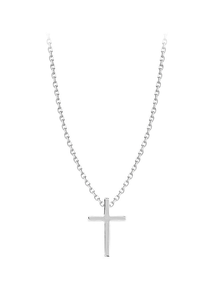 Simple Personality Cross Necklace Women