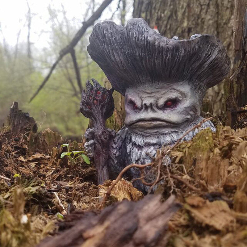Mushroom Elf Shaman Sorcerer Troll Resin Crafts