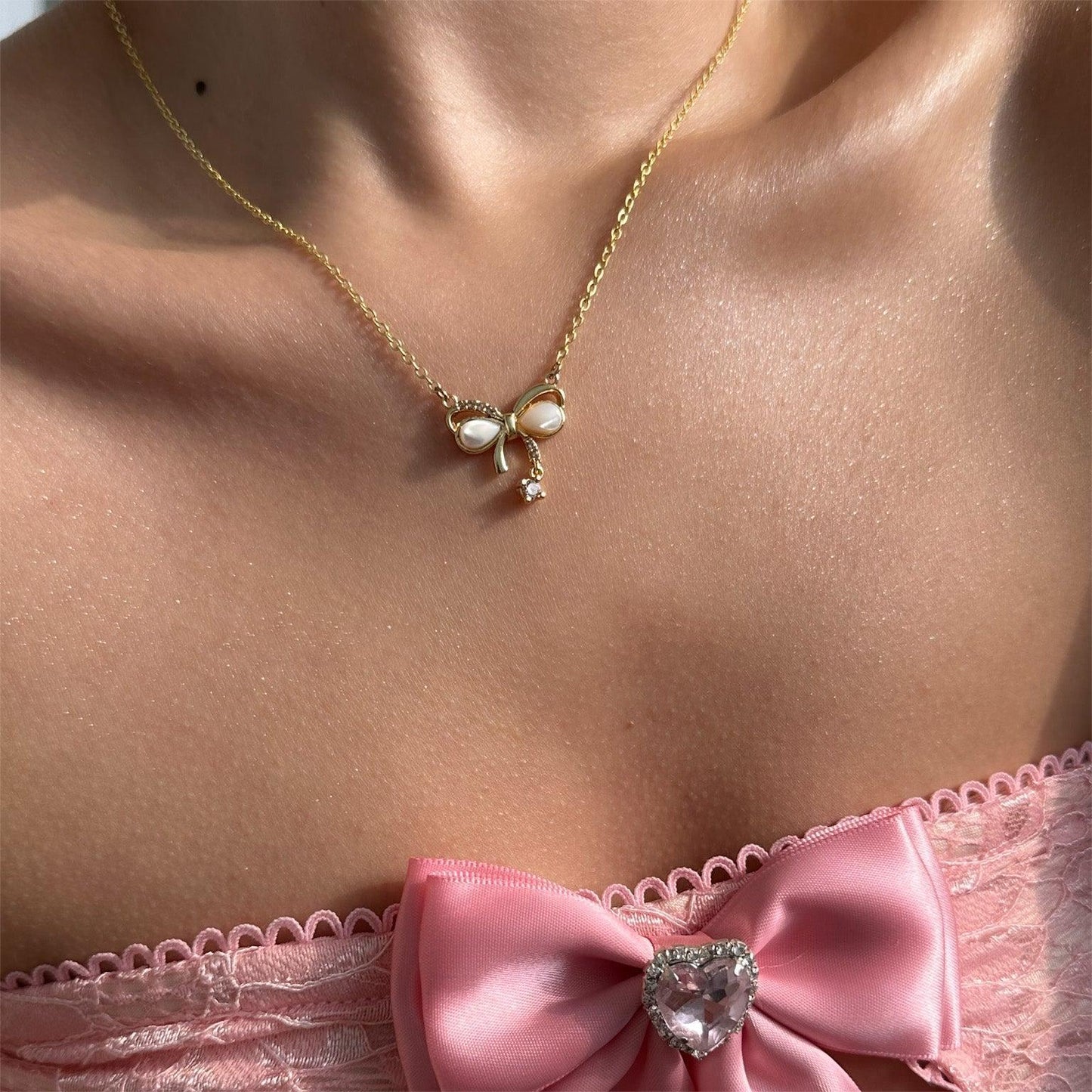 Beach Starfish Conch Necklace Pendant Shell Copper Plating 18k Gold Color Protection