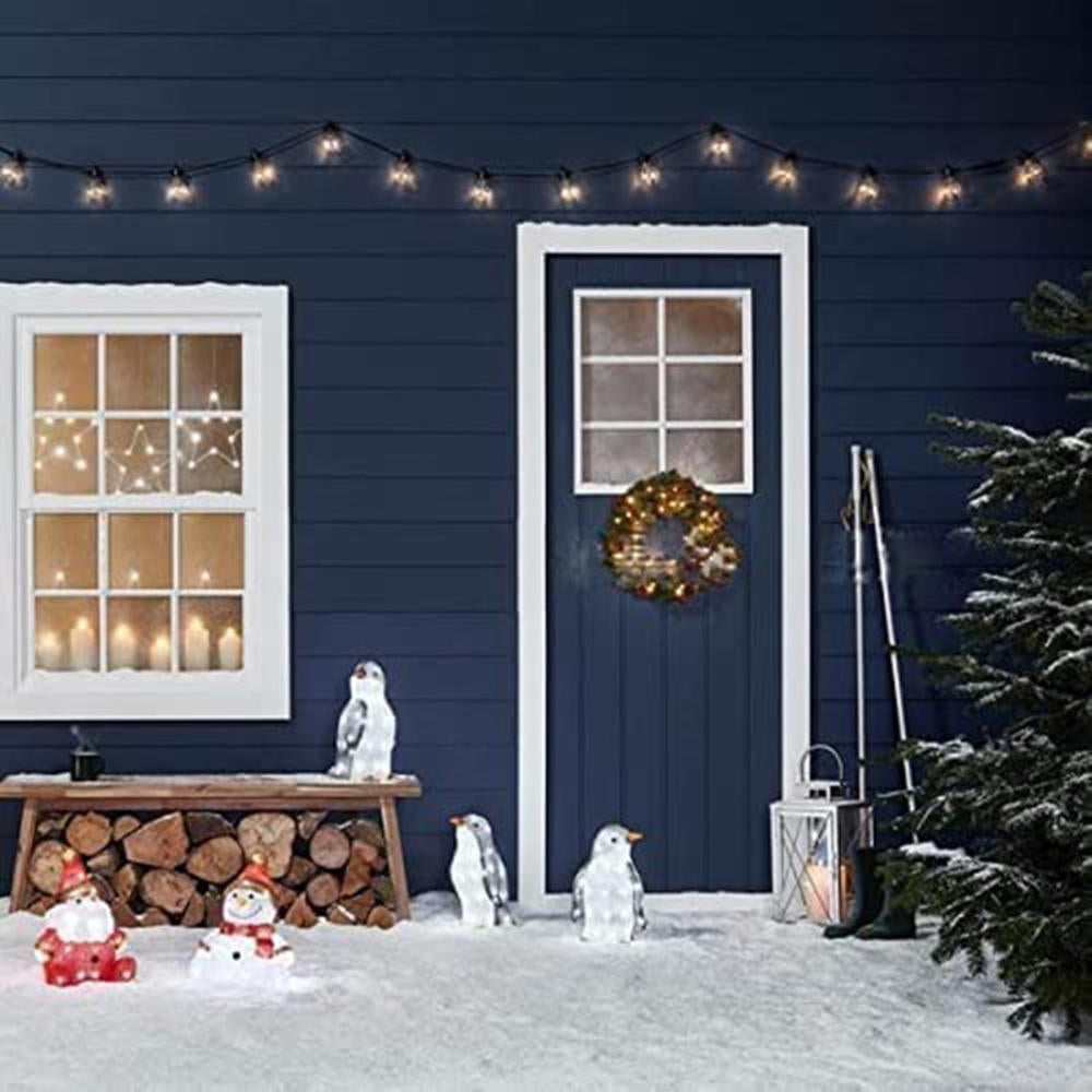 Christmas Penguin Acrylic LED Light Decoration