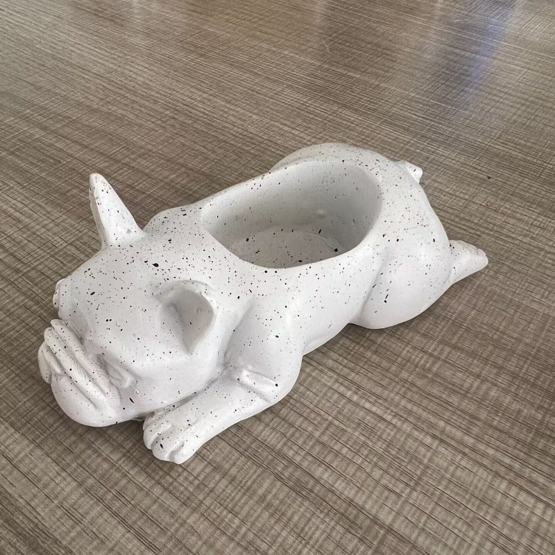 Succulent Puppy Courtyard Decoration Home Outdoor Resin Pot