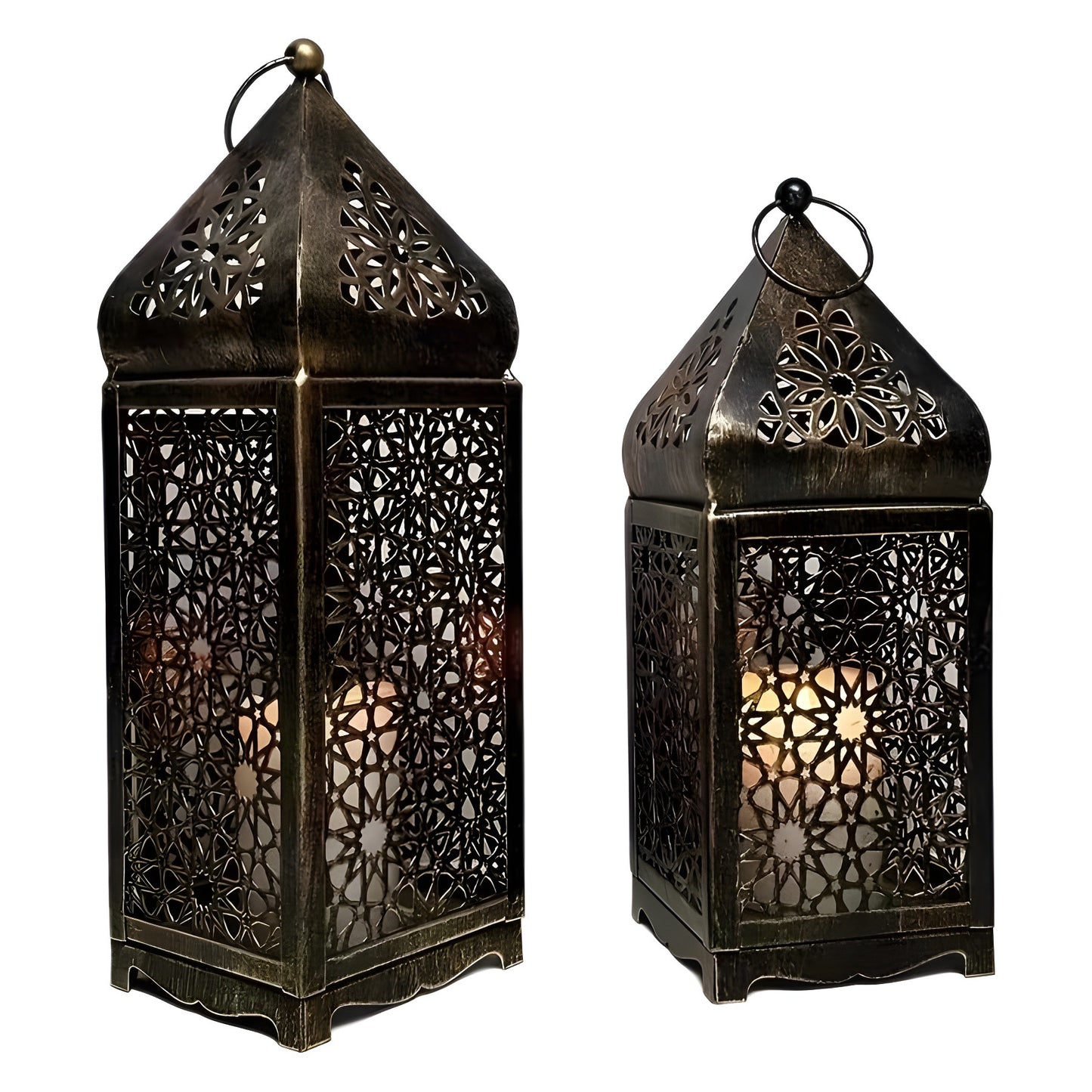 Distressed Candle Portable Lamp Atmosphere Decoration Ornaments