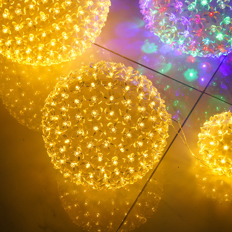 LED Large Ball Outdoor Ornamental Festoon Lamp