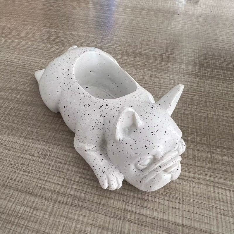 Succulent Puppy Courtyard Decoration Home Outdoor Resin Pot