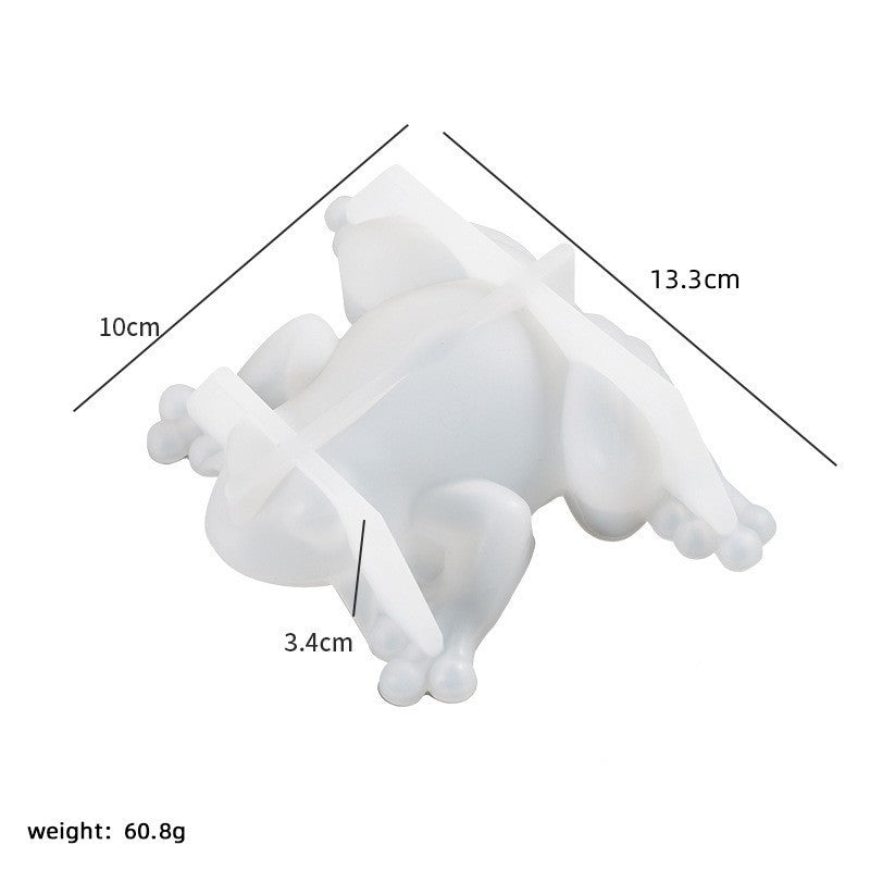 Small Animal Ornaments Easter Frog Lizard Snail Silicone Mold