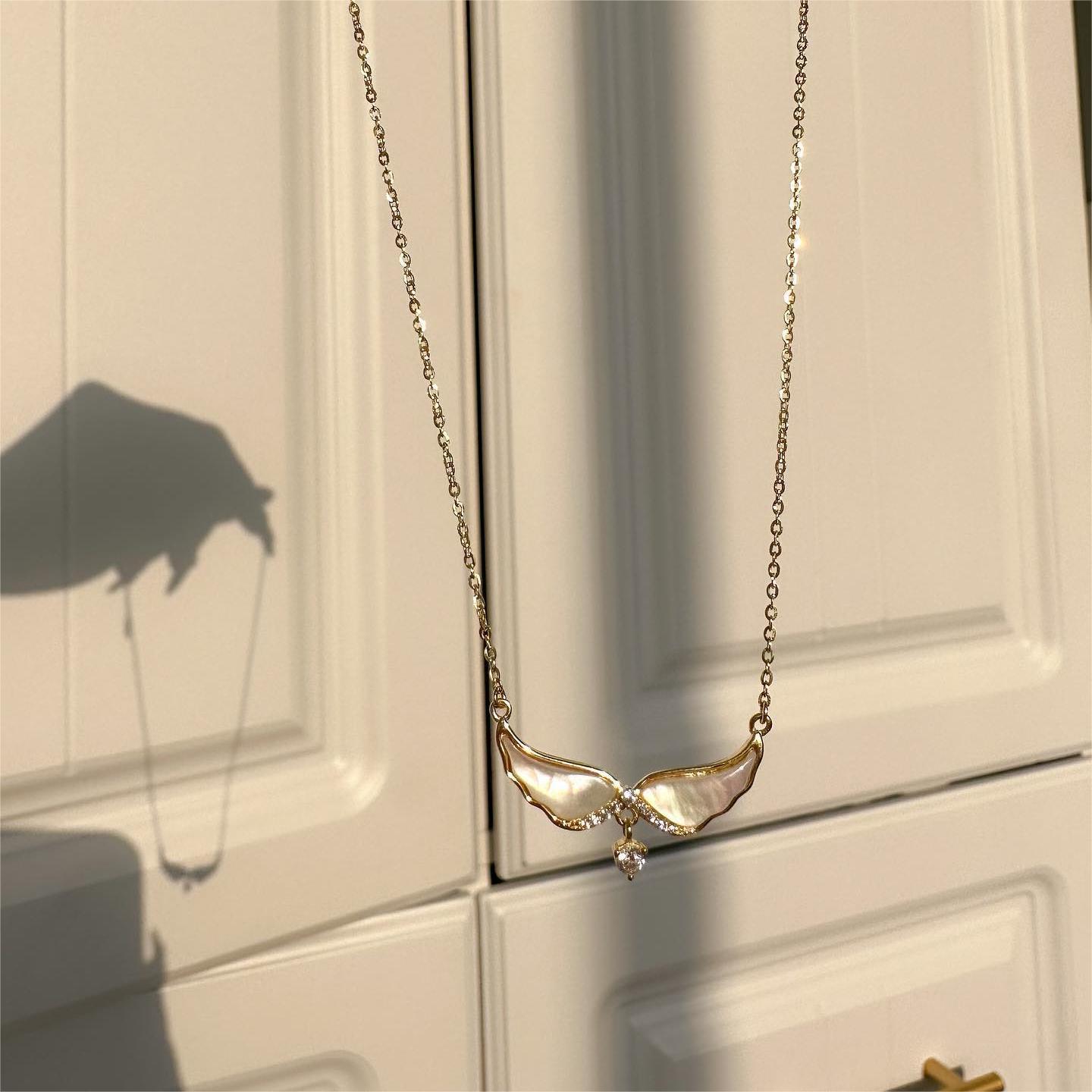 Beach Starfish Conch Necklace Pendant Shell Copper Plating 18k Gold Color Protection
