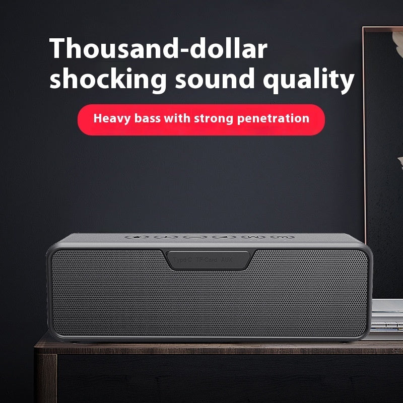 Bluetooth Speaker Portable Outdoor Waterproof Bluetooth 50 Subwoofer