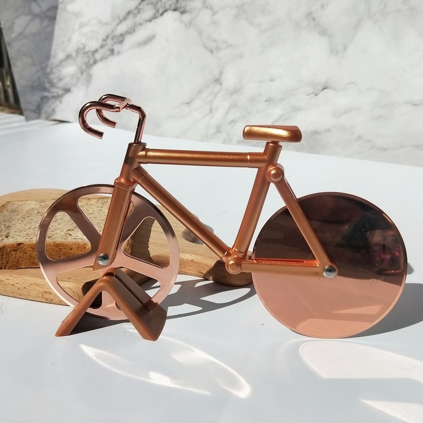 Creative Stainless Steel Hob Cutter, Bicycle Shape, Kitchen Baking Tools