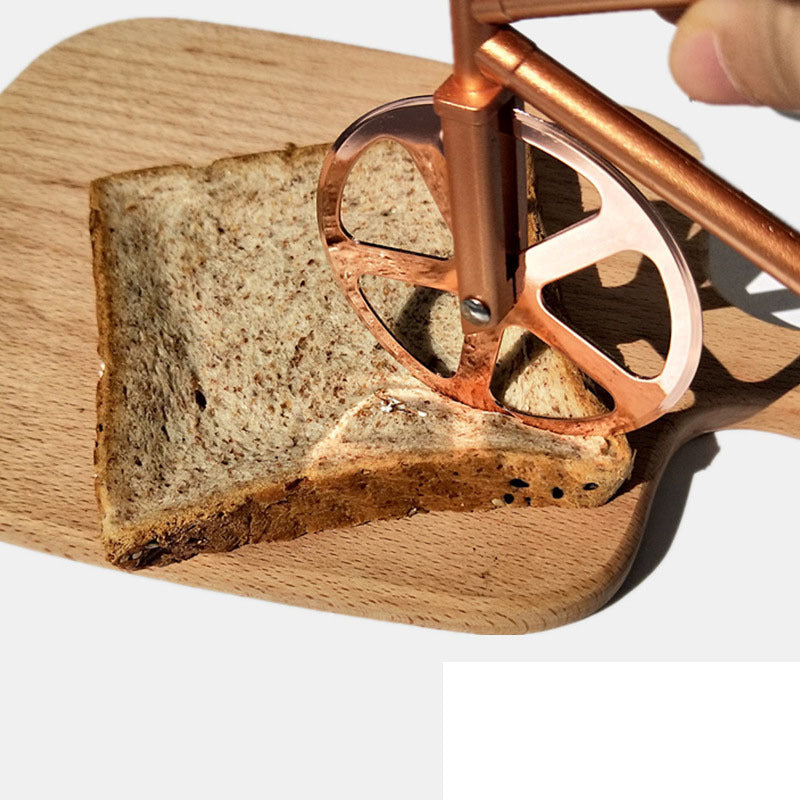 Creative Stainless Steel Hob Cutter, Bicycle Shape, Kitchen Baking Tools