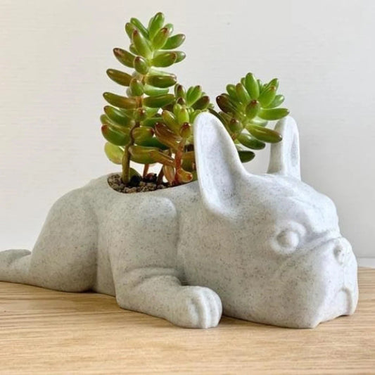Succulent Puppy Courtyard Decoration Home Outdoor Resin Pot