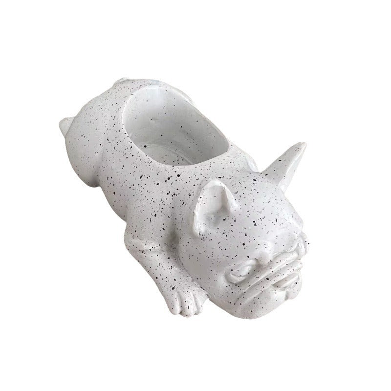 Succulent Puppy Courtyard Decoration Home Outdoor Resin Pot