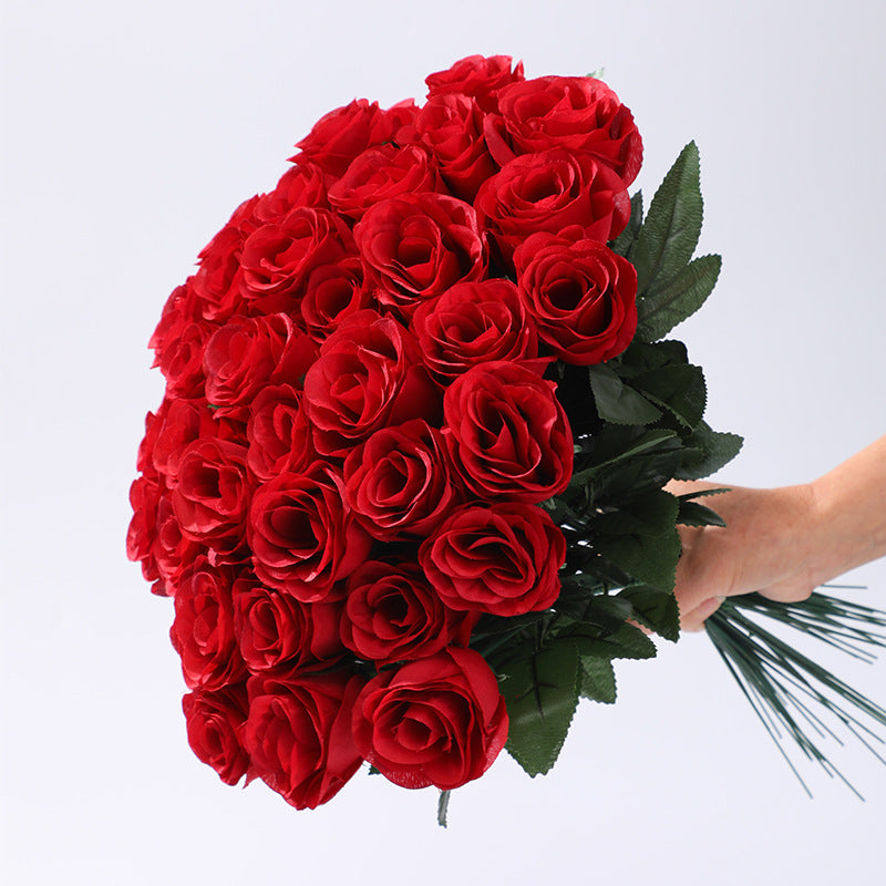 Artificial Flower Decoration Wedding Hand Holding Rose